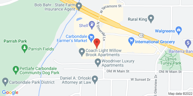 2001 W Main St Ste 101, Carbondale, Illinois, IL, 62901-9997 Map