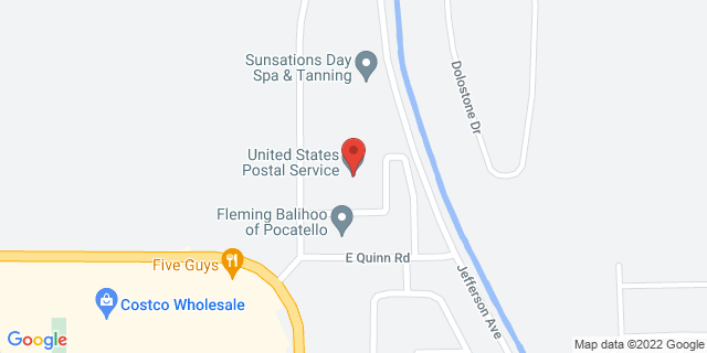 1750 Flandro Dr, Pocatello, Idaho, ID, 83202-1944 Map