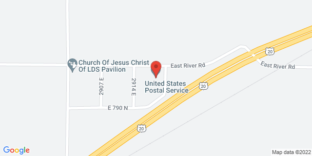 797 East St, Chester, Idaho, ID, 83421-9998 Map