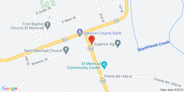 19603 N State Road 545, Saint Meinrad, Indiana, IN, 47577-9998 Map