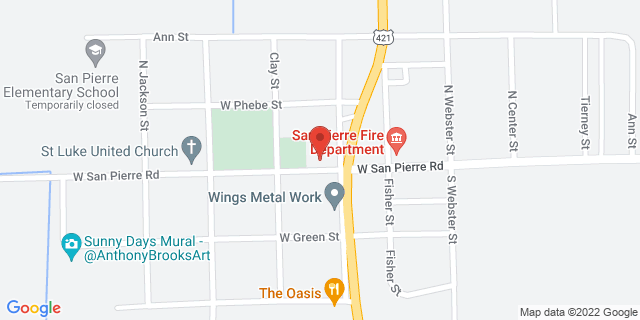 104 Eliza St, San Pierre, Indiana, IN, 46374-9998 Map