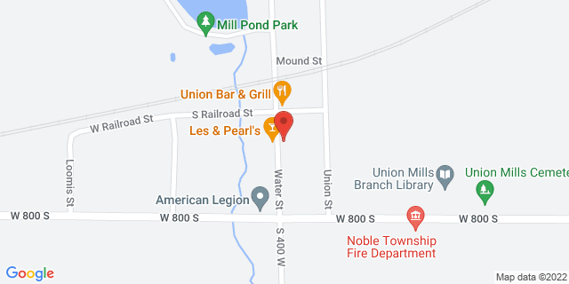 609 Water St, Union Mills, Indiana, IN, 46382-9998 Map