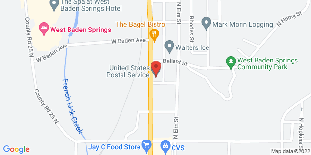 8182 W State Road 56, West Baden Springs, Indiana, IN, 47469-9998 Map