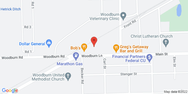 22133 Main St Ste A, Woodburn, Indiana, IN, 46797-9998 Map