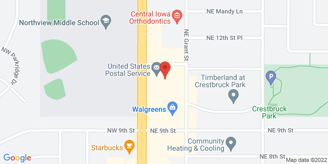 1011 N Ankeny Blvd, Ankeny, Iowa, IA, 50023-9998 Map