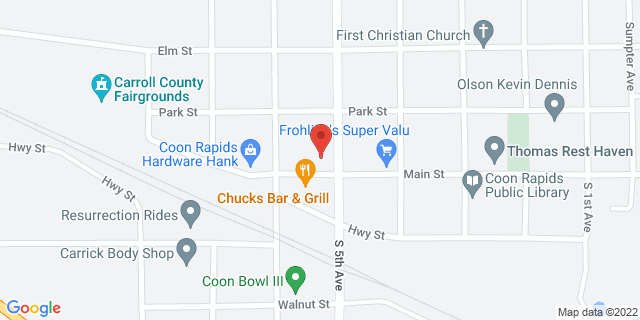 507 Main St, Coon Rapids, Iowa, IA, 50058-6400 Map