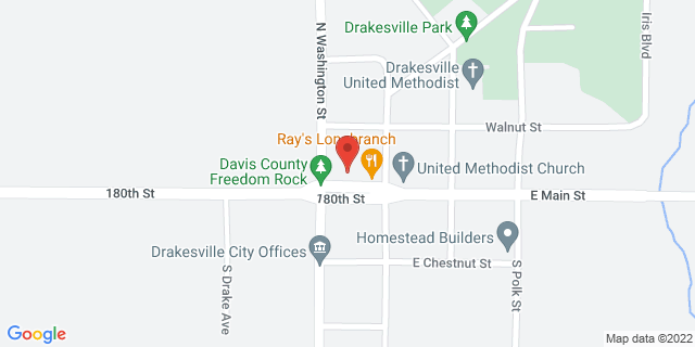 108 W Main St, Drakesville, Iowa, IA, 52552-7721 Map