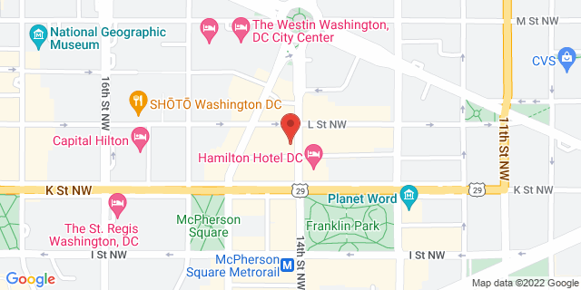 1400 L St Nw Lbby 2, Washington, District of Columbia, DC, 20005-9997 Map