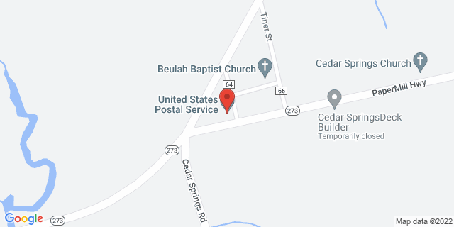 21 Sheffield St, Cedar Springs, Georgia, GA, 39832-9998 Map