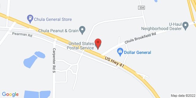 3272 Us Highway 41 N, Chula, Georgia, GA, 31733-9998 Map