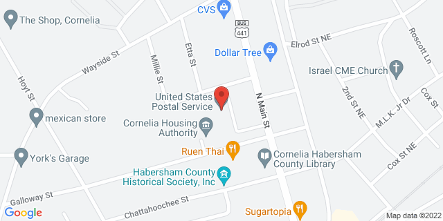 407 Cornelia Plaza Dr, Cornelia, Georgia, GA, 30531-9998 Map