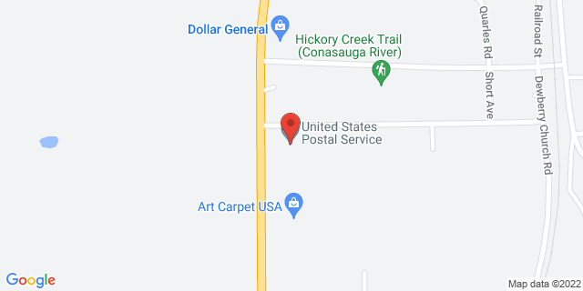 6410 Highway 411 N, Crandall, Georgia, GA, 30711-9998 Map