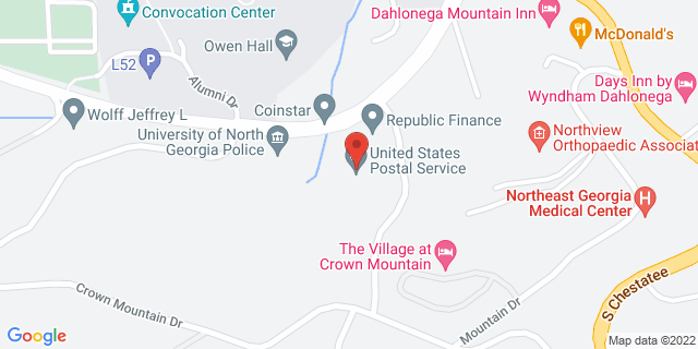 72 Alicia Ln, Dahlonega, Georgia, GA, 30533-9998 Map