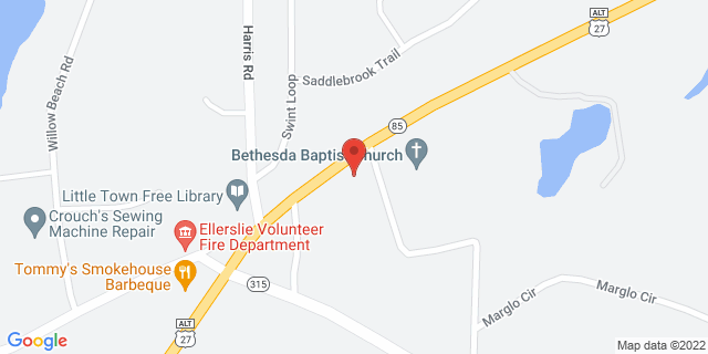 3750 Ga Highway 85, Ellerslie, Georgia, GA, 31807-9998 Map