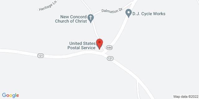 10389 State Route 121 S, New Concord, Kentucky, KY, 42076-9998 Map