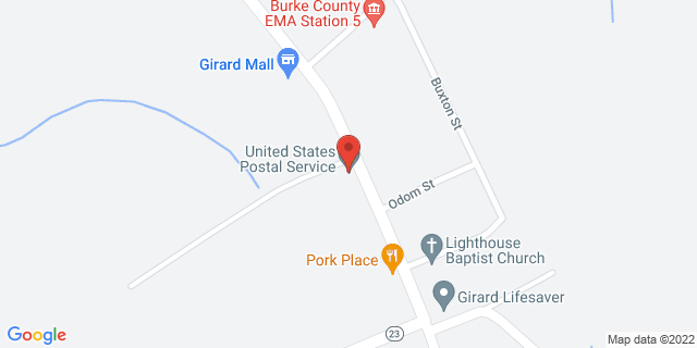 10280 Ga Highway 23 S, Girard, Georgia, GA, 30426-9998 Map