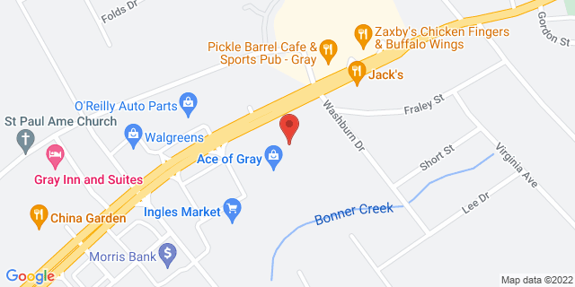 235 W Clinton St, Gray, Georgia, GA, 31032-9998 Map