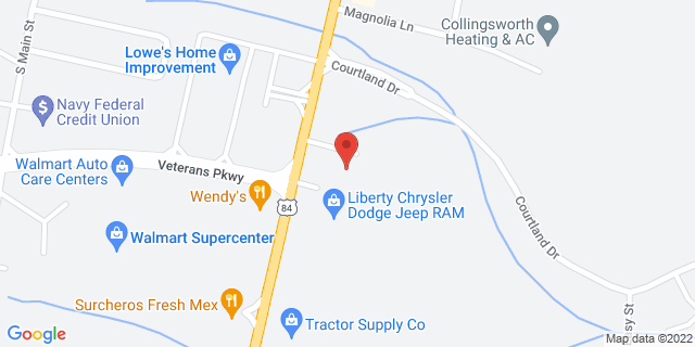 744 W Oglethorpe Hwy, Hinesville, Georgia, GA, 31313-9998 Map