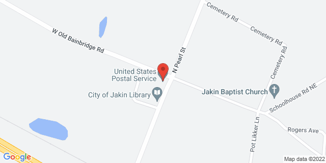 1145 N Pearl St, Jakin, Georgia, GA, 39861-9998 Map