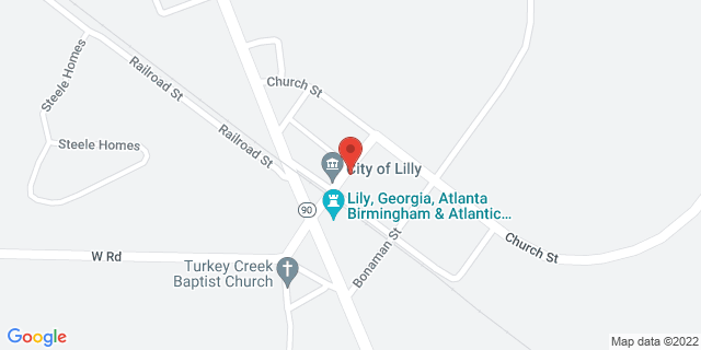 122 Wadley St, Lilly, Georgia, GA, 31051-2500 Map