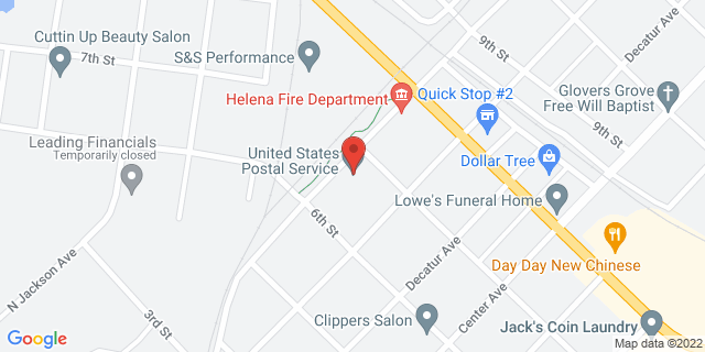 21 S Forsyth Ave, Mc Rae Helena, Georgia, GA, 31037-9998 Map