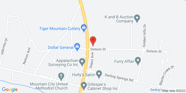 23 Dotson St, Mountain City, Georgia, GA, 30562-2900 Map