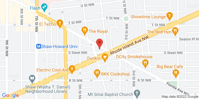 416 Florida Ave Nw, Washington, District of Columbia, DC, 20001-9997 Map