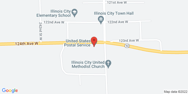 23828 124Th Ave W, Illinois City, Illinois, IL, 61259-9000 Map