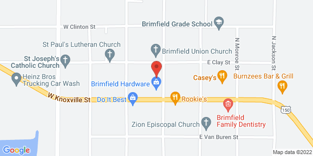 123 N Galena Ave, Brimfield, Illinois, IL, 61517-9900 Map