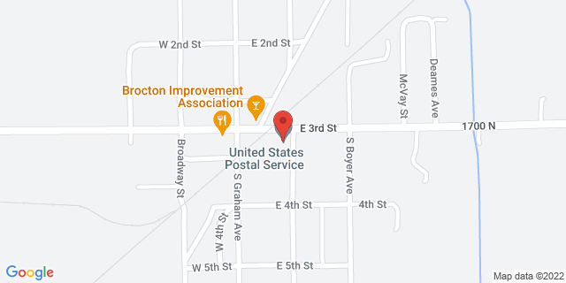 110 E 3Rd St, Brocton, Illinois, IL, 61917-9998 Map