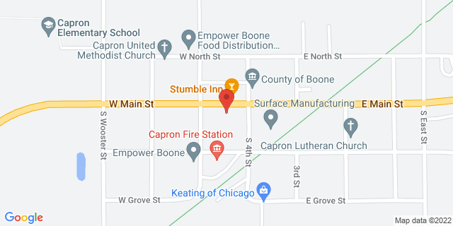 120 W Main St, Capron, Illinois, IL, 61012-9783 Map