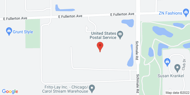 550 Fullerton Ave, Carol Stream, Illinois, IL, 60188-5204 Map