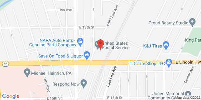 1333 W End Ave, Chicago Heights, Illinois, IL, 60411-9998 Map