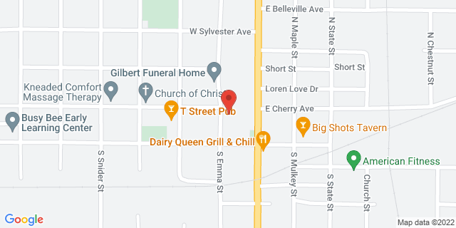 110 N Emma St, Christopher, Illinois, IL, 62822-9998 Map