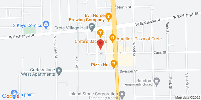 515 Cass St, Crete, Illinois, IL, 60417-9998 Map