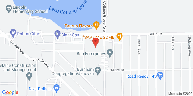 14212 Cottage Grove Ave, Dolton, Illinois, IL, 60419-9998 Map