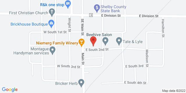 215 E South 2Nd St, Findlay, Illinois, IL, 62534-9998 Map