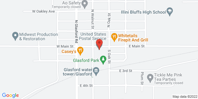 205 E Main St, Glasford, Illinois, IL, 61533-8979 Map