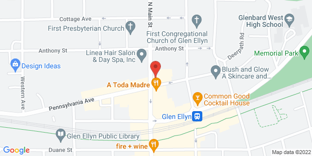 528 Pennsylvania Ave, Glen Ellyn, Illinois, IL, 60137-4160 Map