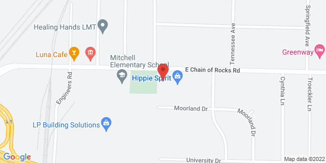 506 E Chain Of Rocks Rd, Granite City, Illinois, IL, 62040-9996 Map