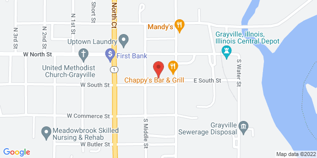 210 E South St, Grayville, Illinois, IL, 62844-9997 Map