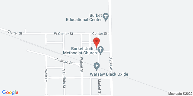 122 E Main St, Burket, Indiana, IN, 46508-9998 Map