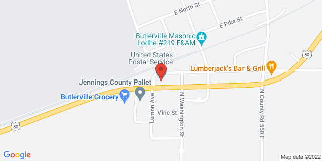 5270 E Us Highway 50, Butlerville, Indiana, IN, 47223-9998 Map