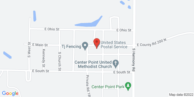 504 E Main St, Centerpoint, Indiana, IN, 47840-9998 Map