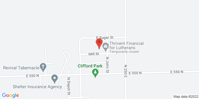 4832 Mill St, Clifford, Indiana, IN, 47226-9998 Map