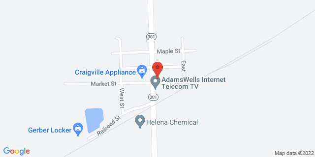 2381 N Main St, Craigville, Indiana, IN, 46731-9998 Map