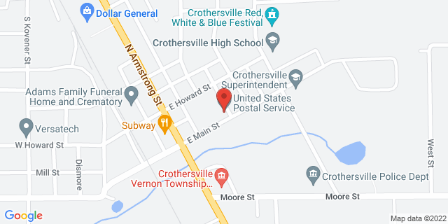 302 E Main St, Crothersville, Indiana, IN, 47229-9998 Map