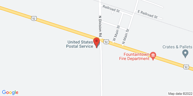 11675 N Division Rd, Fountaintown, Indiana, IN, 46130-9998 Map