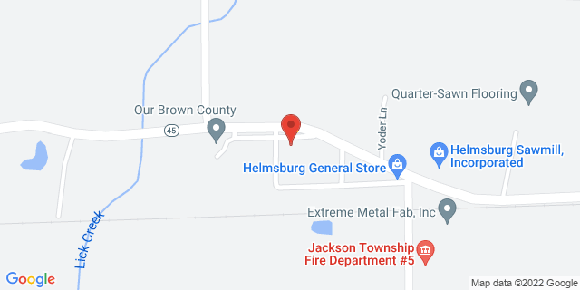 2401 North St, Helmsburg, Indiana, IN, 47435-9998 Map