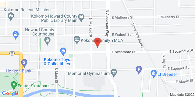 308 E Sycamore St, Kokomo, Indiana, IN, 46901-4826 Map